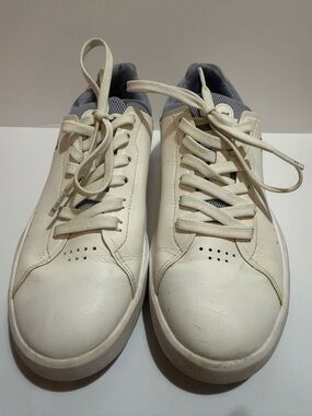 On Running Men's Cream-White Lace-Up Sneakers